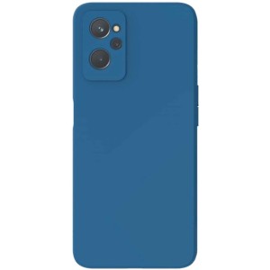 Coque Realme 9i Square Liquid Premium Bleu