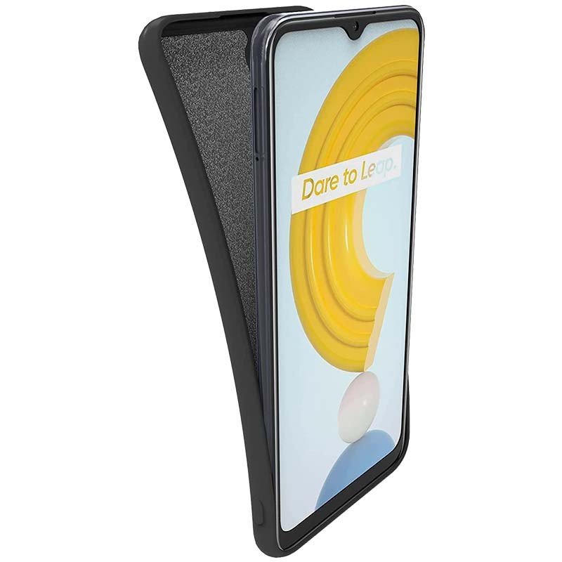 Capa Realme C21Y Square Liquid Premium Preto - Item1
