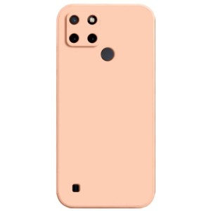 Funda Realme C21Y Square Liquid Premium Rosa