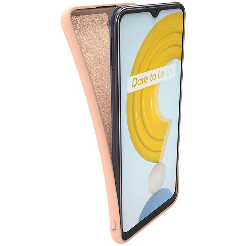 Capa Realme C21Y Square Liquid Premium Rosa - Item1