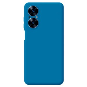 Coque Square Liquid Premium bleu pour Realme C67 4G