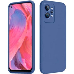 Coque Realme GT 2 Pro Square Liquid Premium Bleu