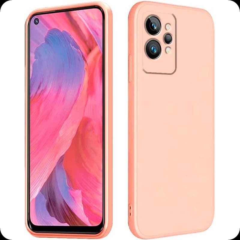 Capa Realme GT 2 Pro Square Liquid Premium Rosa