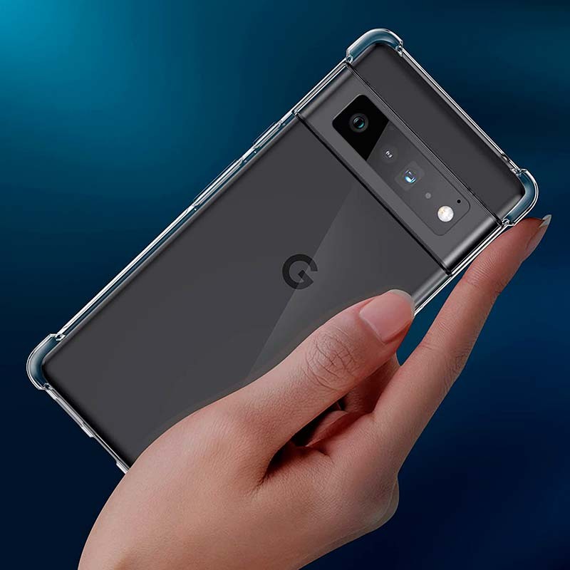 Funda Google Pixel 6 Pro Silicona y cristal templado. Carcasa