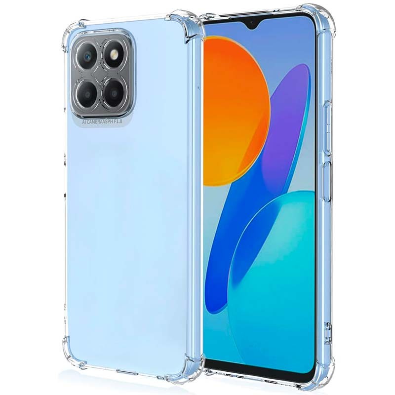  Funda para Honor 70 Lite compatible con Honor 70 Lite, carcasa  de teléfono de PC + cubierta de silicona suave [anillo de metal 360,  soporte magnético para automóvil] CSKB-LV : Celulares y Accesorios