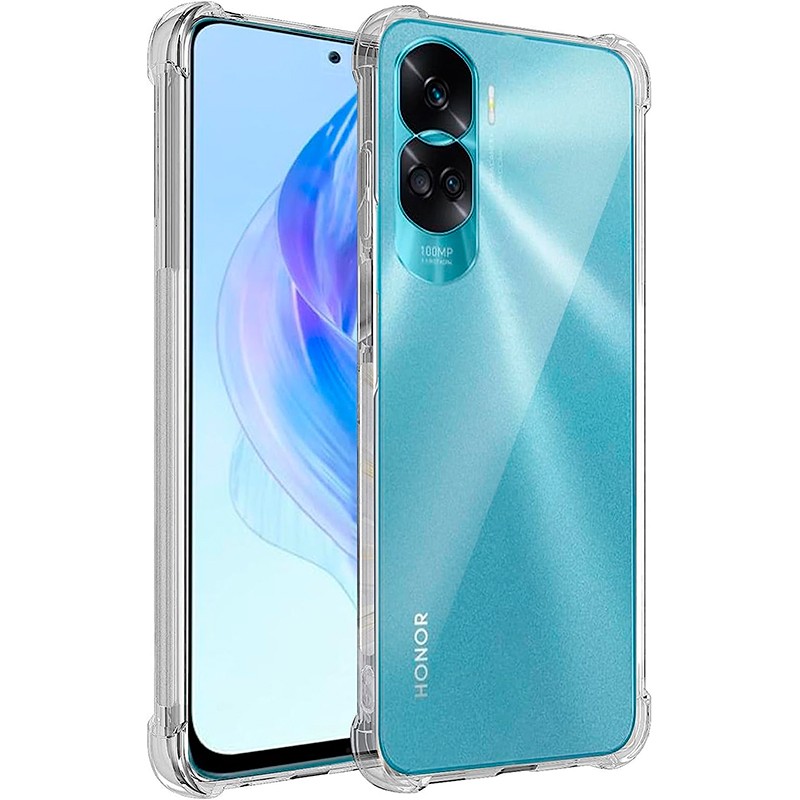 Funda Honor 90 (5G) Carcasa Silicona Ultra Suave SCS + Protector Pantalla