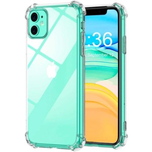 Coque en silicone Reinforced pour iPhone 11