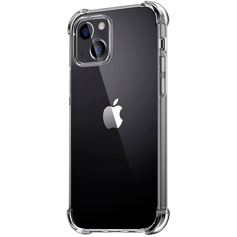 vue arrière de la Coque en silicone Reinforced pour iPhone 13