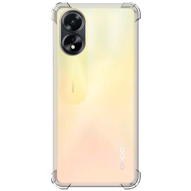 Funda suave de TPU para Oppo A38, carcasa delgada mate, parachoques de  silicona de Color sólido