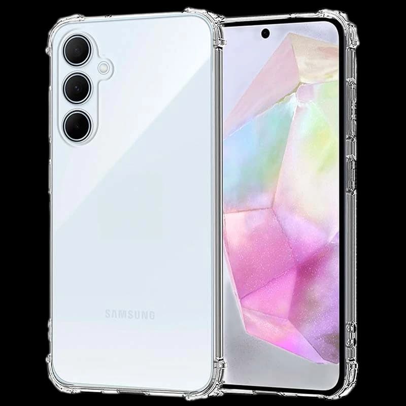 Coque en silicone Reinforced pour Samsung Galaxy A55 5G