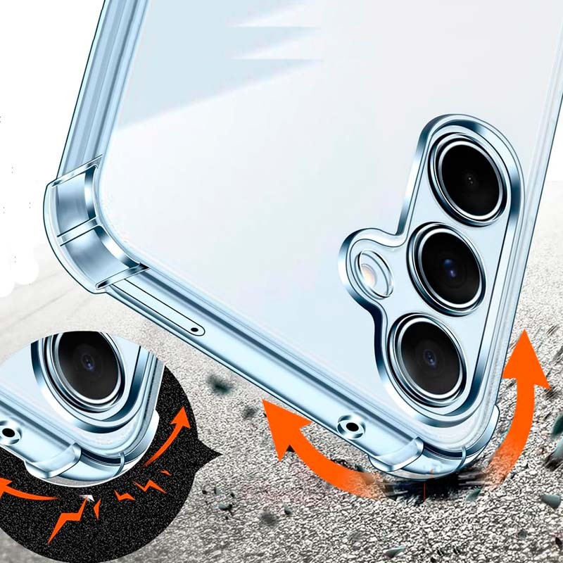 Funda de silicona Reinforced para Samsung Galaxy A55 5G - Ítem1
