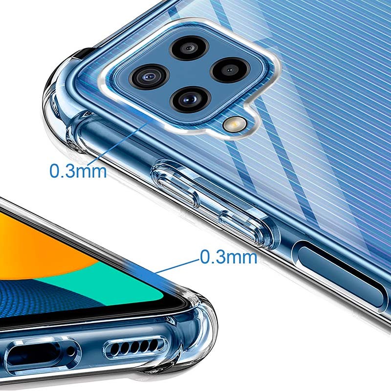 Coque en silicone Reinforced Samsung Galaxy A22 A225/M32 M325 - Ítem1