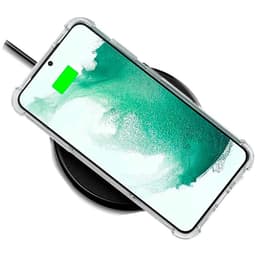 vue de face de la coque en silicone renforcé pour Samsung Galaxy S23
