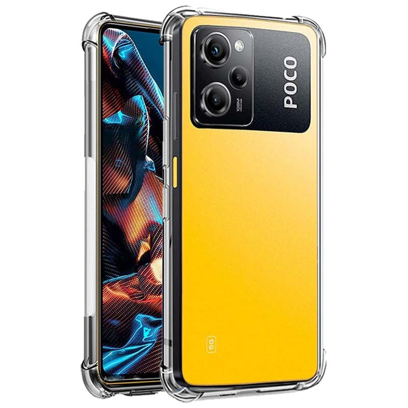 Compatible Xiaomi POCO X5 Pro 5G et Redmi Note 12 Pro 5G - Coque Résistante  avec béquille et 2 Films protections écran verre trempé - Cdiscount  Téléphonie