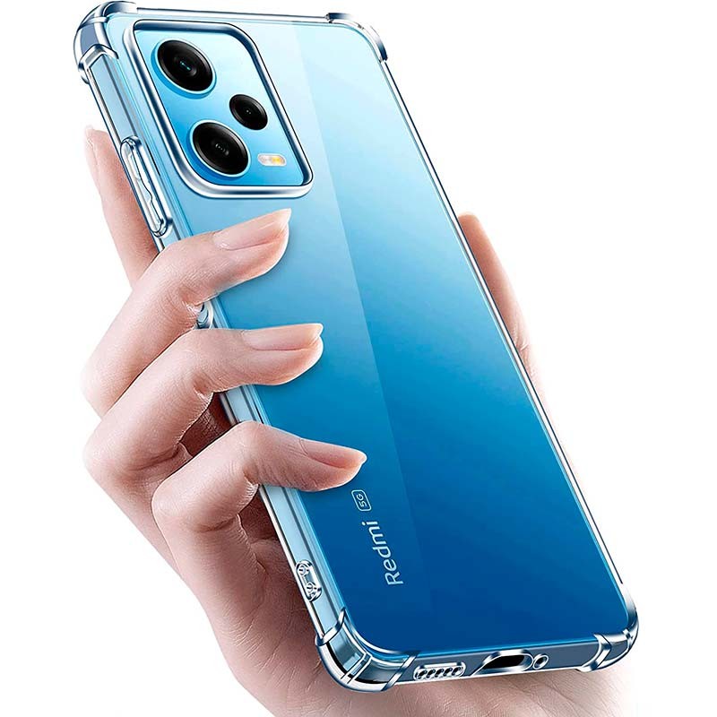 Funda para Xiaomi Redmi Note 12 5G Caso,Funda de carcasa de soporte para  Xiaomi Redmi Note 12 5G Case Azul