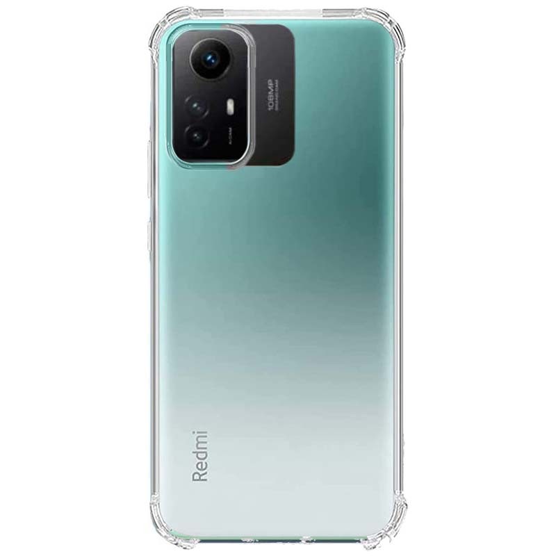 SMYTU Funda para Xiaomi Redmi Note 12 4G,Transparente Carcasa