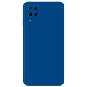 Capa Samsung Galaxy A12 A125 / A12 A127 / M12 Square Liquid Premium Azul