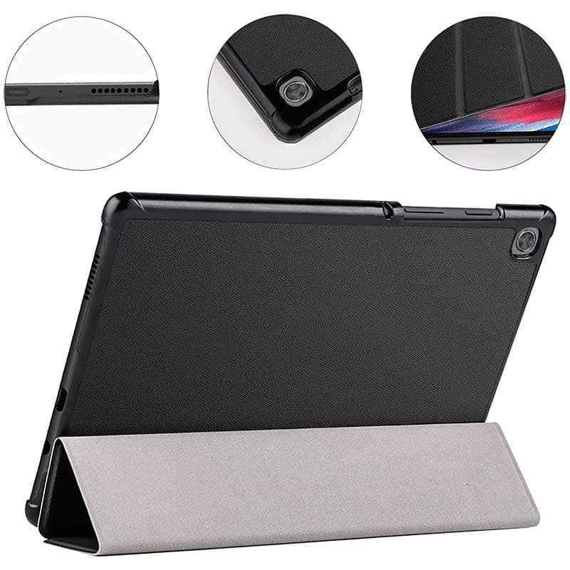 vista detallada de la Funda Compatible Negro para Samsung Galaxy Tab A7 Lite