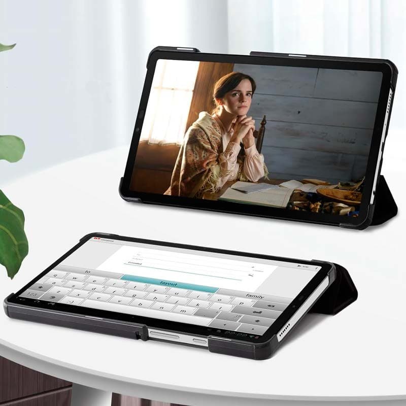 soporte de la Funda Compatible negra para Samsung Galaxy Tab A9