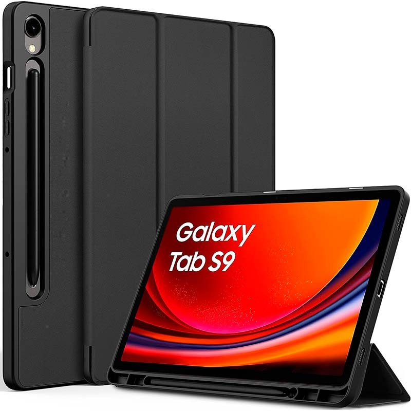 Coque Compatible Noir pour Samsung Galaxy Tab S9 - Ítem
