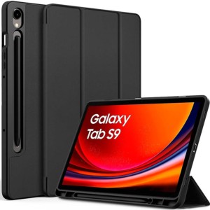 Funda Compatible negra para Samsung Galaxy Tab S9