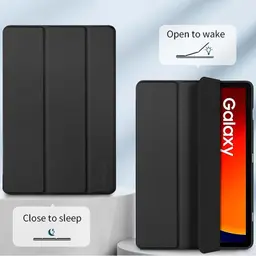 Bord avant de l'Étui Compatible noir pour Samsung Galaxy Tab S9+