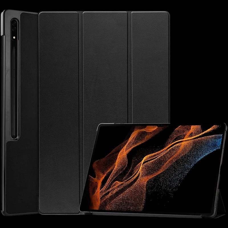 Coque Samsung Galaxy Tab S9 Ultra/S10 Ultra Compatible Noir
