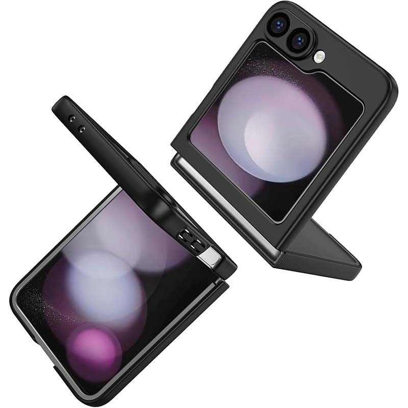 Capa Square Liquid Premium preta para Samsung Galaxy Z Flip6 5G - Item1