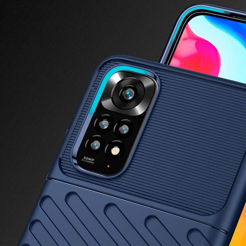 Funda de silicona azul Shockproof Armor para Xiaomi Redmi Note 12S - Ítem1