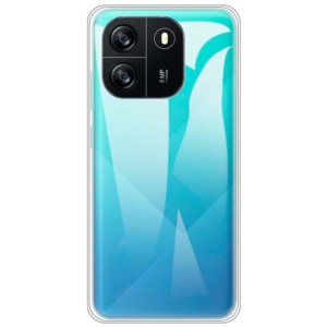 Capa de silicone transparente para Blackview Wave 6C