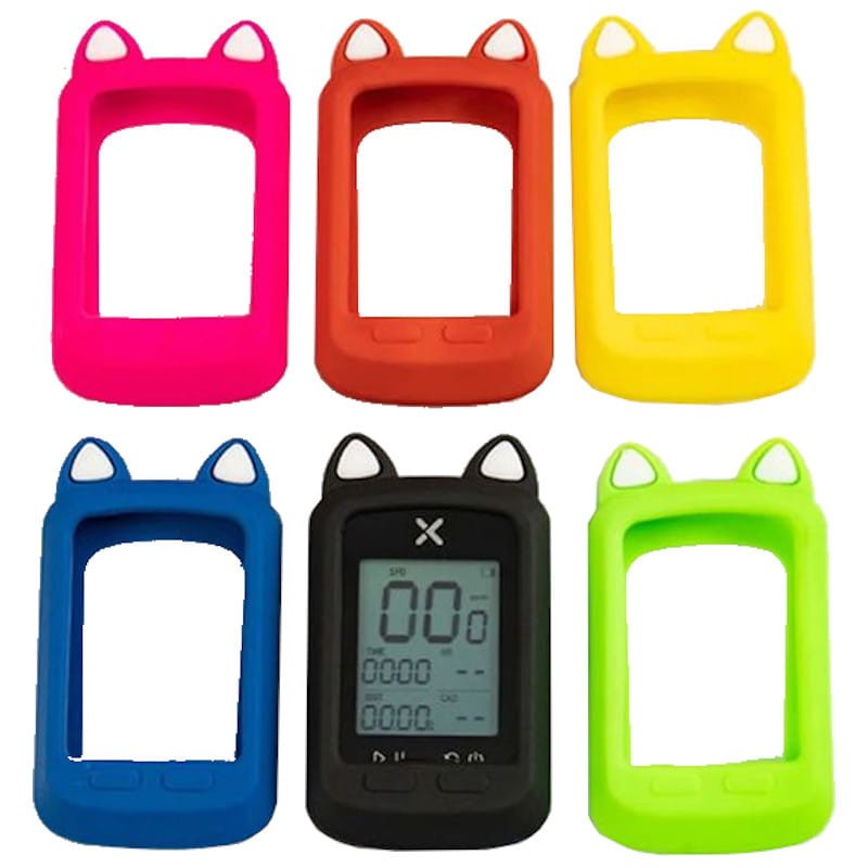 Capa de Silicone Ciclocomputador XOSS G/G Plus Orelhas - Item6