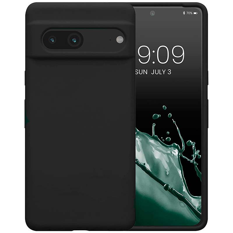 Coque en silicone Google Pixel 7 5G Noir - Ítem