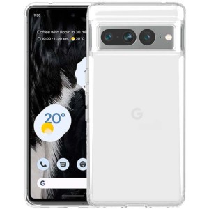 Funda de gel de silicona transparente para Google Pixel 7a - Spain