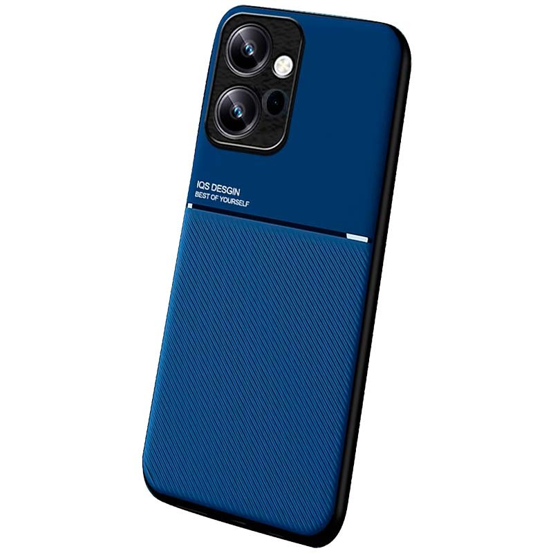 Capa em silicone sintética Magnetic Shockproof azul para Xiaomi Redmi Note 12 4G - Item