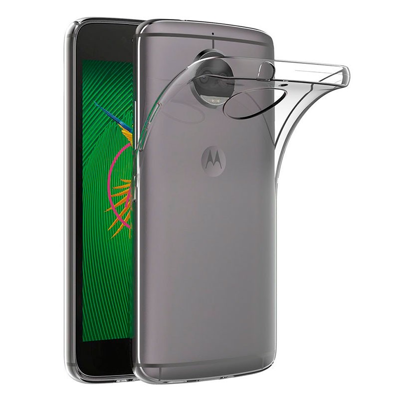 Capa de silicone para Motorola Moto G5S Plus