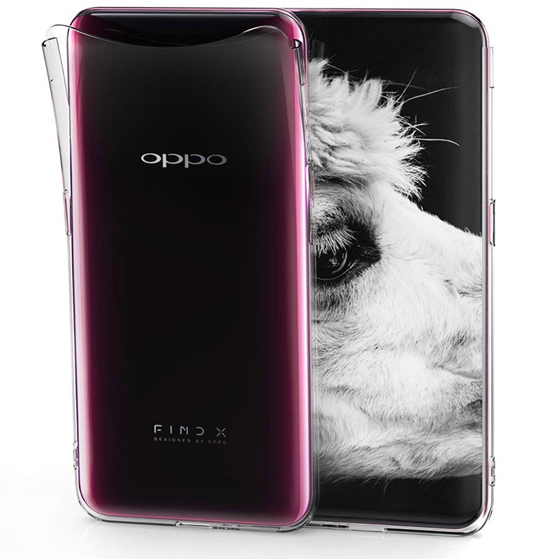 Funda de silicona para Oppo Find X
