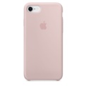 Capa de silicone para iPhone 8 e iPhone 7 em cor Rosa Areia - Item