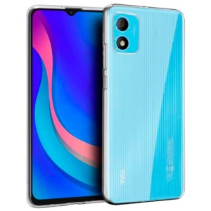 Capa de silicone transparente para TCL 305i