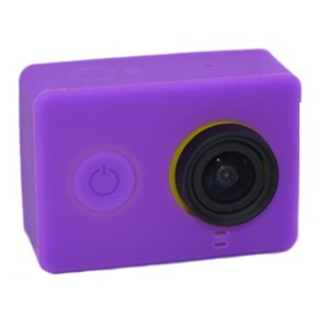 Case Silicone Yi Action Violet
