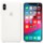Capa em silicone para iPhone XS Max Branco - Item1