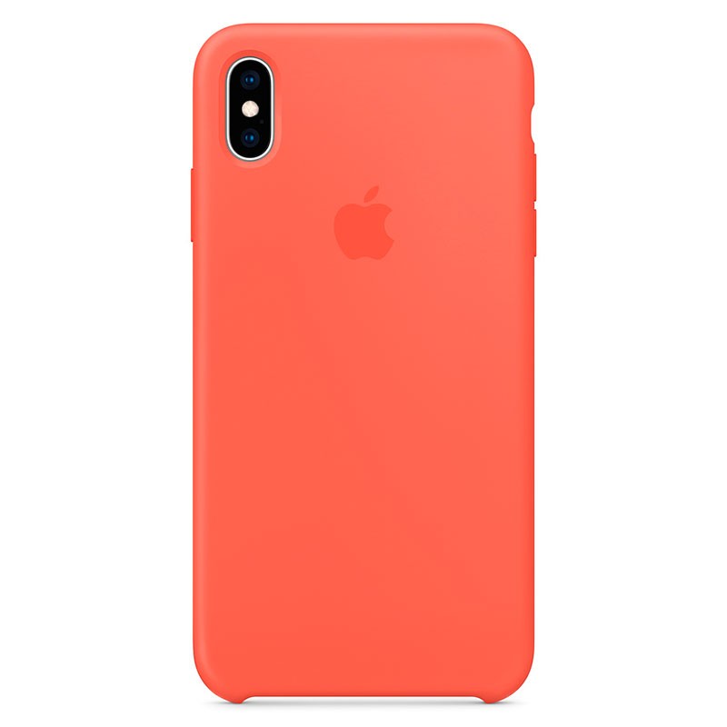 Capa em silicone para iPhone XS Max Nectarina