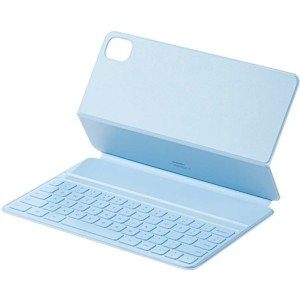 Capa Smart Case com Teclado para Xiaomi Pad 5 / Pad 5 Pro Azul Claro