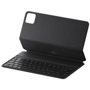 Funda para Xiaomi Pad 6 Tablet + Protector de pantalla de vidrio templado  Película Protectora, Gel Suave Carcasa Negra Silicona Tablet Cubierta para