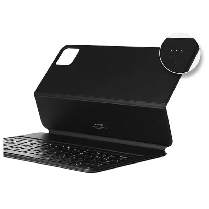 Capa Smart Case com Teclado para Xiaomi Pad 6 Preto - Item3