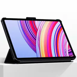 modo soporte de la Funda Smart Flip negra para Xiaomi Redmi Pad Pro