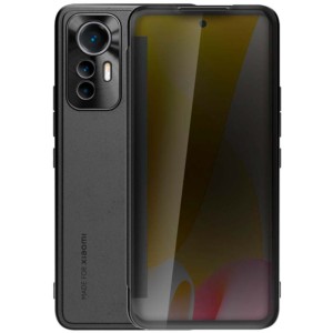 Funda tipo libro Smart Folio negra para Xiaomi 12 Lite