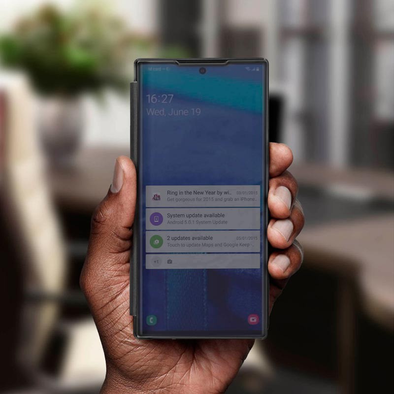 Funda tipo libro Smart Mirror para Samsung Galaxy Note 10+ - Ítem5