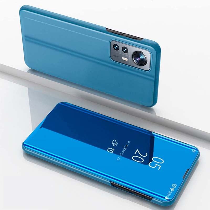 Funda libro Smart Mirror Xiaomi 12 Pro Azul - Ítem1