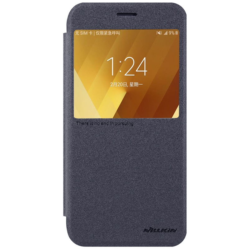Funda de cuero Sparkle de Nillkin para Samsung Galaxy A3 2017