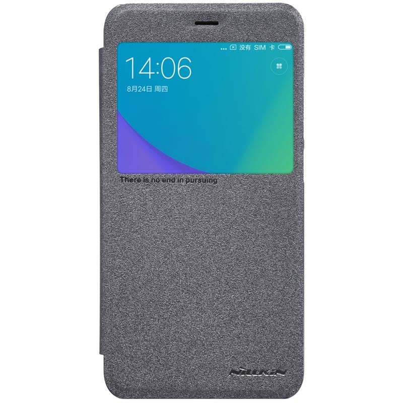 Funda de cuero Sparkle de Nillkin para Xiaomi Redmi Note 5A Prime